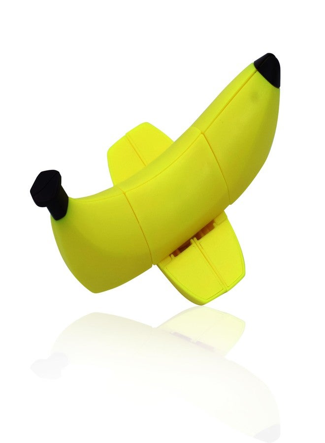 Kiditos Fruit Shaped Banana Magic Speed Cube for Kid - Brain Teaser for Kids, Twisty Educational & Learning Puzzle Toy for Kids for Age 6+ Years - Image 4